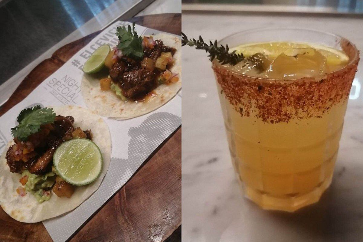 Los tacos al pastor son un clásico de la gastronomía mexicana, al igual que los cócteles con tequila. (Foto: Sandra Morales / MAG)