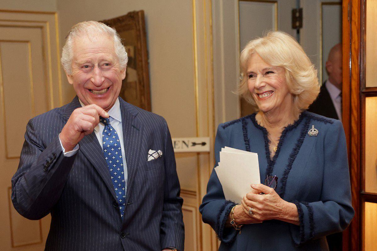 El rey Carlos III y Camila del Reino Unido. (Foto: AFP)