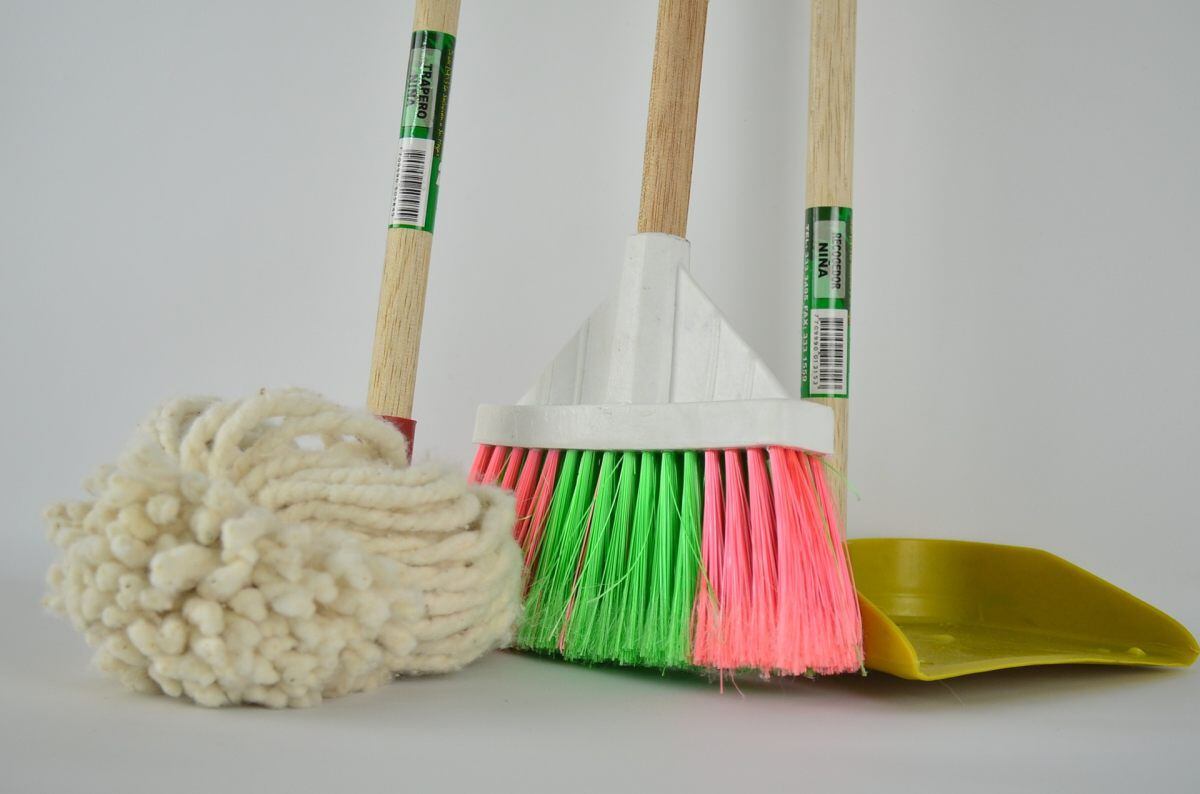 El trabajo de limpieza tiene salarios atractivos (Foto: Pixabay)