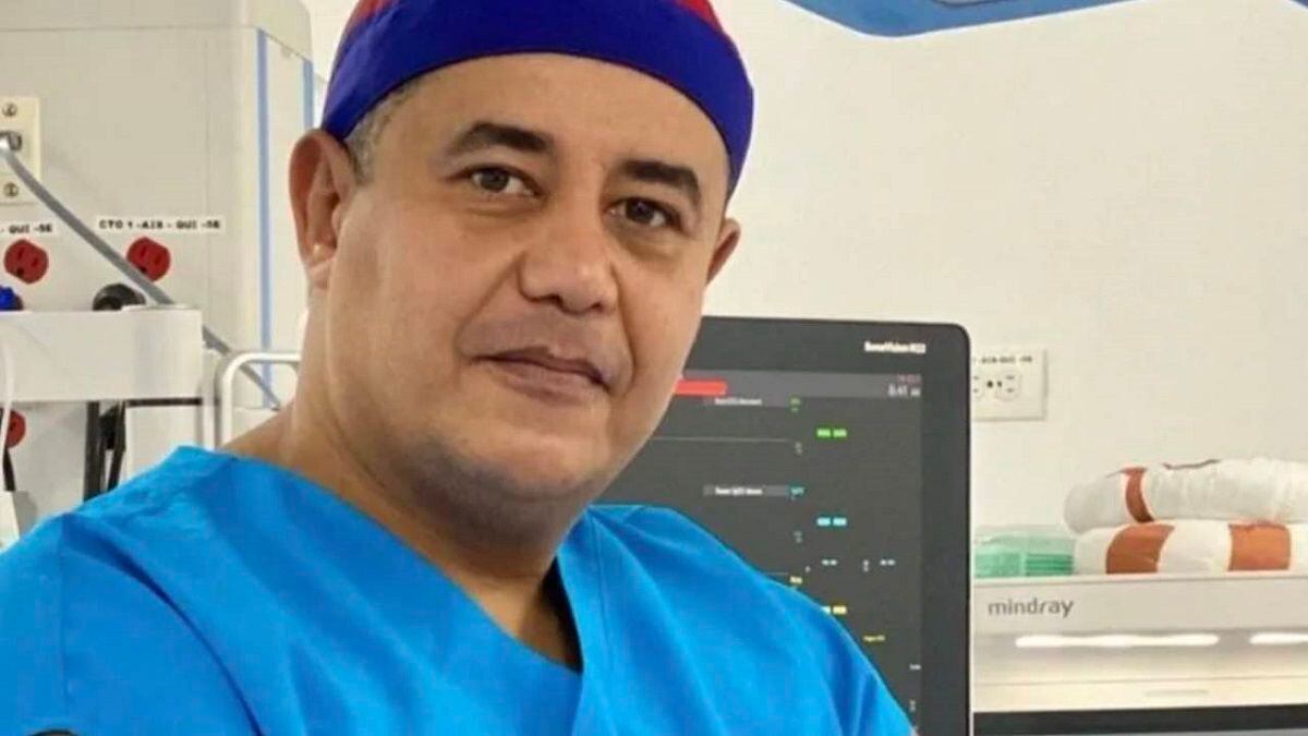 El cirujano colombiano Edwin Arrieta, asesinado por Daniel Sancho. (Foto: Edwin Arrieta/ Instagram)