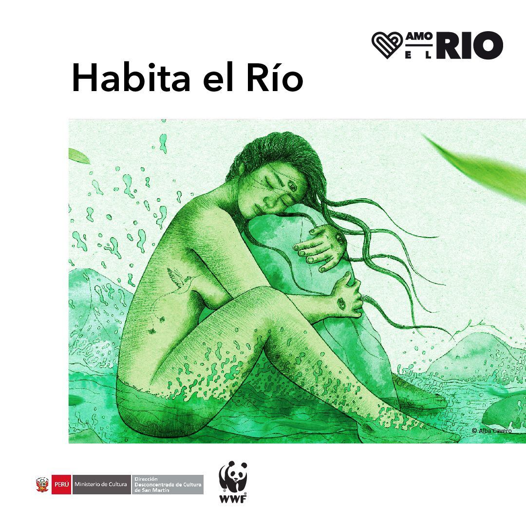 Tarapoto será testigo del movimiento cultural “Habita el Río”, la exhibición artística convocada por el Ministerio de Cultura, a través de la DDC San Martín, junto al colectivo Amo El Río y WWF Perú, que reúne obras de 26 artistas locales.