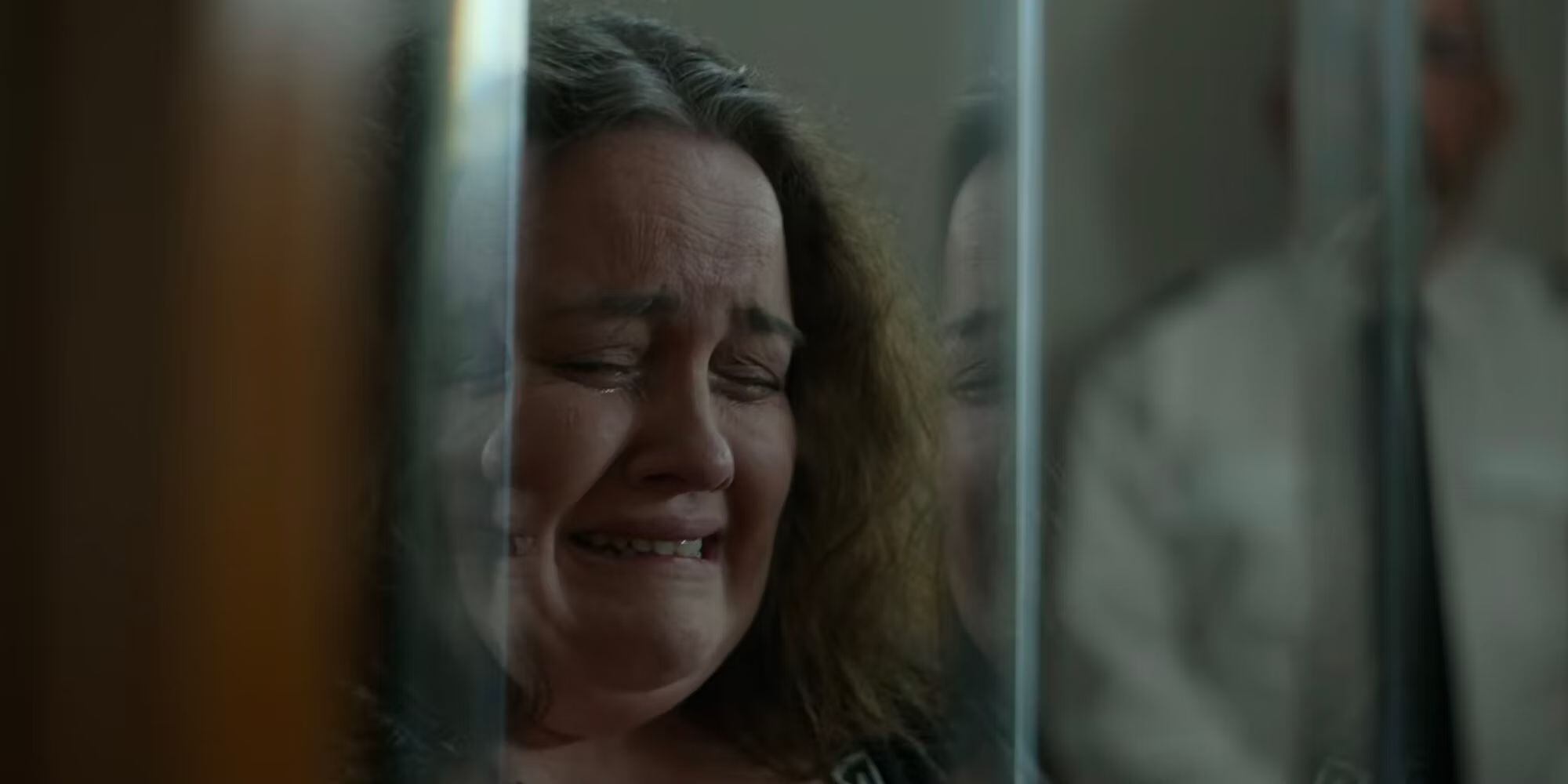 Martha llorando durante su juicio en el último episodio de la serie "Bebé reno" (Foto: Netflix)