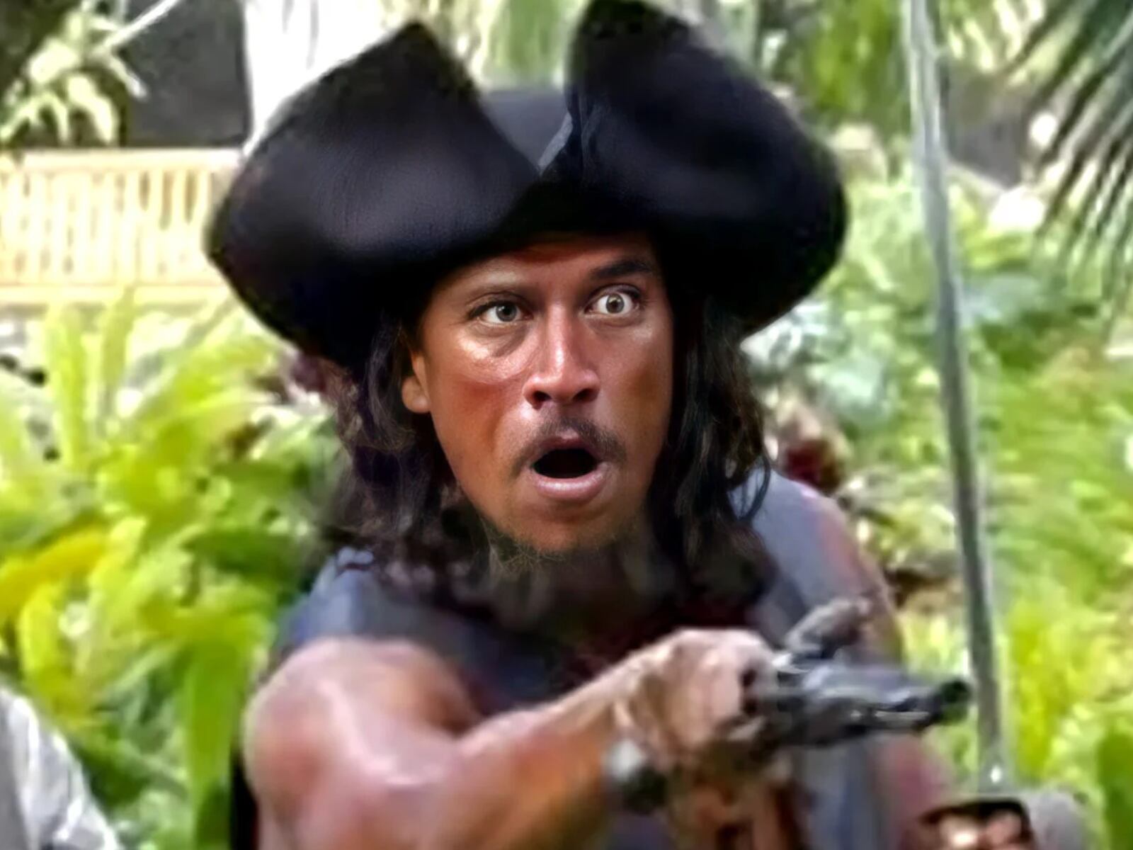 El actor Tamayo Perry formó parte de la película "Piratas del Caribe: Navegando en Aguas Misteriosas" (Foto: Walt Disney Pictures)