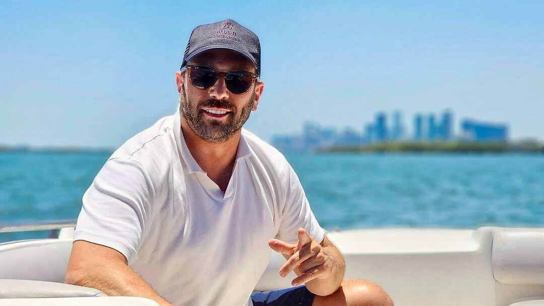 El periodista Jordi Martín disfrutando del verano en Miami (Foto: Jordi Martín / Instagram)