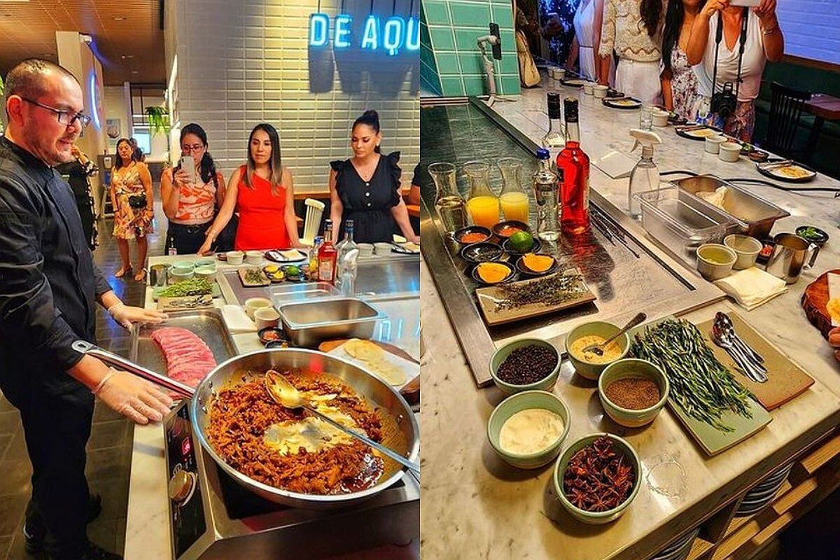 En las instalaciones del restaurante Popular de aquí y de allá se realizó una 'master class' de gastronomía y coctelería. (Foto: @ibisstyles.limasanisidro / Instagram)